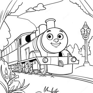 Pagina Para Colorir Do Thomas Kinkade Disney 70943-58642