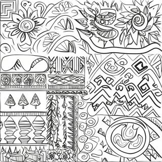 Pagina Para Colorir De Padroes Tradicionais Navajo 70954-58652