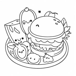 Pagina Para Colorir De Chibi De Comida 70983-58662