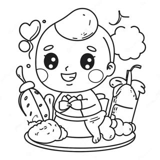 Pagina Para Colorir De Chibi De Comida 70983-58664