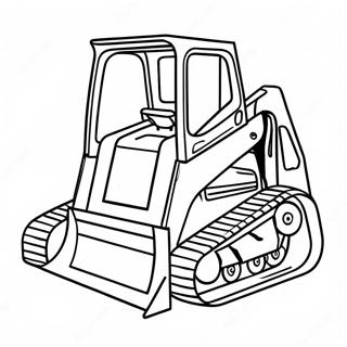 Pagina Para Colorir De Maquina Pesada Skid Steer 7104-5778