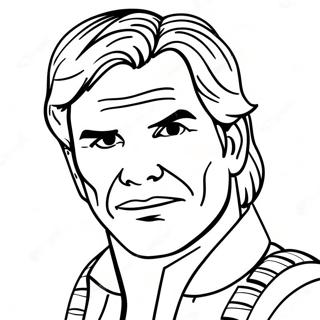 Han Solo Páginas Para Colorir