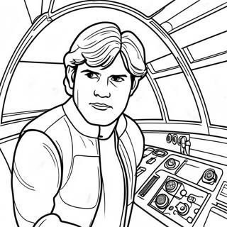 Pagina Para Colorir Do Han Solo Na Millennium Falcon 71104-58769