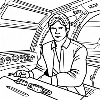 Pagina Para Colorir Do Han Solo Na Millennium Falcon 71104-58770