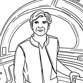 Pagina Para Colorir Do Han Solo Na Millennium Falcon 71104-58772