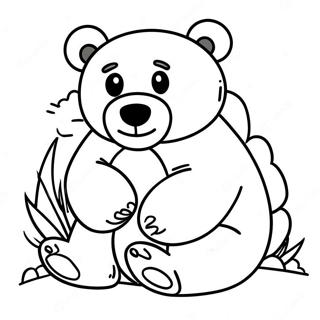 Pagina Para Colorir De Urso Realista 7114-5787