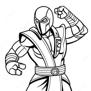 Pagina Para Colorir Scorpion De Mortal Kombat 71153-58808