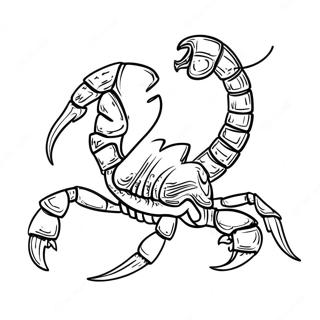 Pagina Para Colorir Scorpion Em Batalha Epica 71154-58812