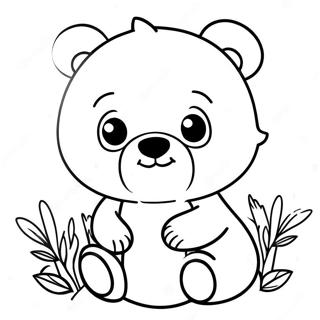 Pagina Para Colorir De Urso Bebe Fofo 7115-5791