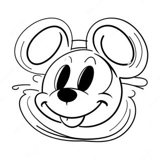 Pagina Para Colorir Rosto Do Mickey Mouse 71203-58846