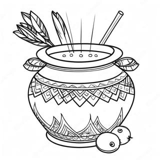 Pagina Para Colorir Pote Tradicional De Pongal 71284-58913