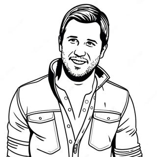 Pagina Para Colorir Do Luke Bryan 71293-58918