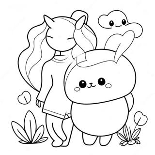 Pagina Para Colorir Do Bee E Puppycat 71303-58943