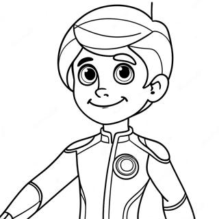 Pagina Para Colorir Do Miles De Tomorrowland 71343-58955