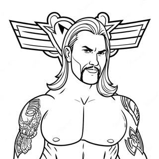 Pagina Para Colorir Da Wwe 71353-58966