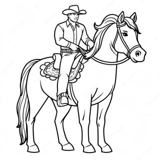 Pagina Para Colorir Do Cavalo Western 71413-59016