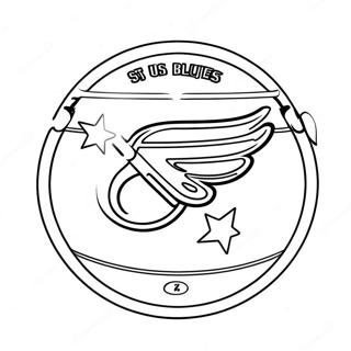 Pagina Para Colorir Logo Dos St Louis Blues 71463-59054