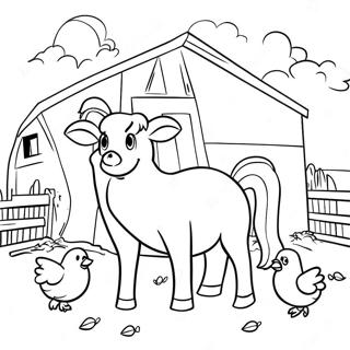 Pagina Para Colorir Dos Animais Da Fazenda 71544-59119