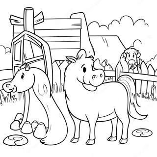 Pagina Para Colorir Dos Animais Da Fazenda 71544-59120