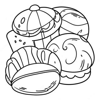 Pagina Para Colorir Do Pan Dulce 71563-59143