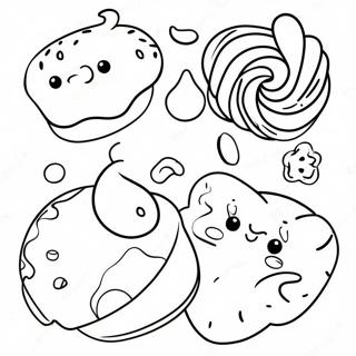 Pagina Para Colorir Das Delicias Coloridas De Pan Dulce 71564-59150