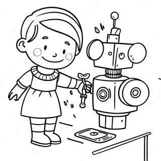 Pagina Para Colorir De Rosie Revere Criando Um Robo 71634-59197