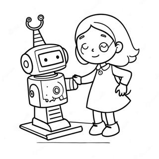 Pagina Para Colorir De Rosie Revere Criando Um Robo 71634-59200