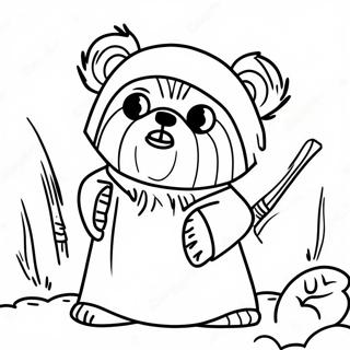 Pagina Para Colorir De Ewok 71653-59207