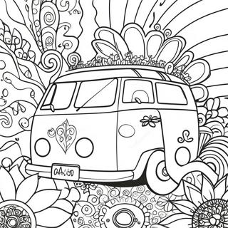 Pagina Para Colorir Hippie Trippy 71673-59220