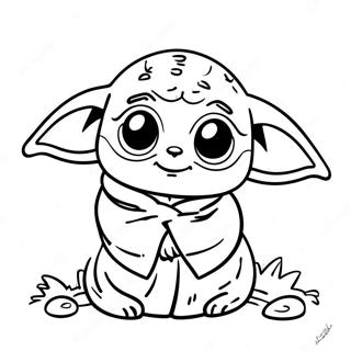 Pagina Para Colorir Coelhinho Da Pascoa Baby Yoda 71723-59264