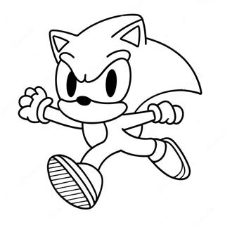 Forças Sonic Páginas Para Colorir