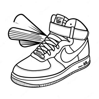 Pagina Para Colorir Tenis Air Force 1 7174-5834