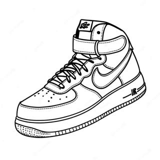 Pagina Para Colorir Tenis Air Force 1 7174-5835