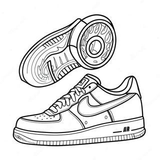 Pagina Para Colorir Tenis Air Force 1 7174-5836