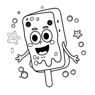 Pagina Para Colorir Do Picole Colorido Do Spongebob 71784-59315