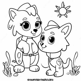 Pagina Para Colorir Da Sunny Starscout E Amigos 71844-59361