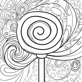 Pagina Para Colorir Pirulito Colorido Em Espiral 7185-5847