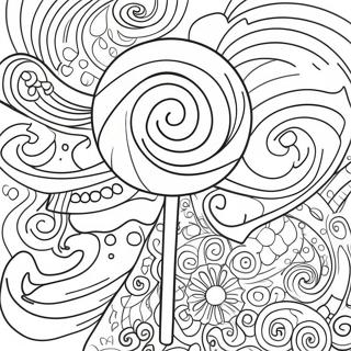 Pagina Para Colorir Pirulito Colorido Em Espiral 7185-5848