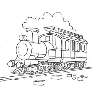 Pagina Para Colorir Do Trem Lego 71923-59424