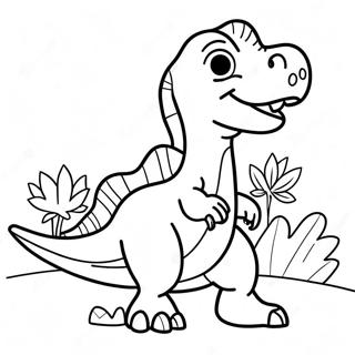 Pagina Para Colorir Da Aventura Do Gogo Dino 71964-59458