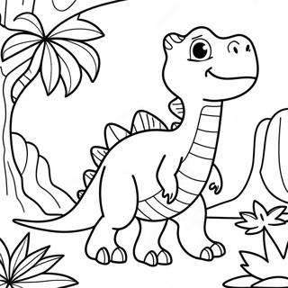 Pagina Para Colorir Da Aventura Do Gogo Dino 71964-59460