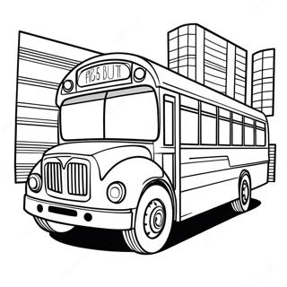 Pagina Para Colorir Do Onibus Da Cidade 71973-59454