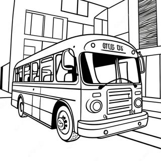 Pagina Para Colorir Do Onibus Da Cidade 71973-59456