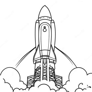 Pagina Para Colorir Do Lancamento Do Foguete Falcon 9 71994-59480