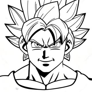 Pagina Para Colorir Goku Em Forma De Super Saiyajin 72054-59529