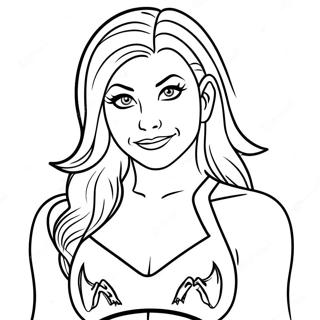 Pagina Para Colorir Da Alexa Bliss Da Wwe 72174-59611