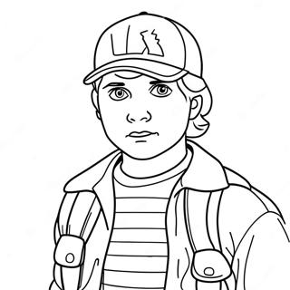 Pagina Para Colorir Do Steve De Stranger Things 72234-59659