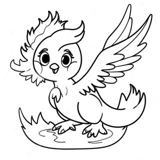 Moltres Páginas Para Colorir