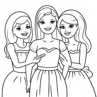 Pagina Para Colorir Da Barbie E Suas Irmas 72284-59694