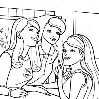 Pagina Para Colorir Da Barbie E Suas Irmas 72284-59696